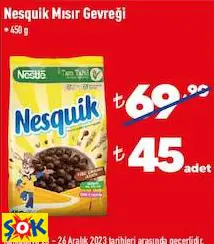 NESQUİK MISIR GEVREĞİ • 450 G NESQUİK MISIR GEVREĞİ • 450 G